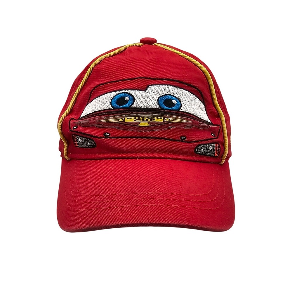 Disney Pixar Cars Lightning‎ McQueen Hat Red Kids Toddler 95 Piston Cup Cap